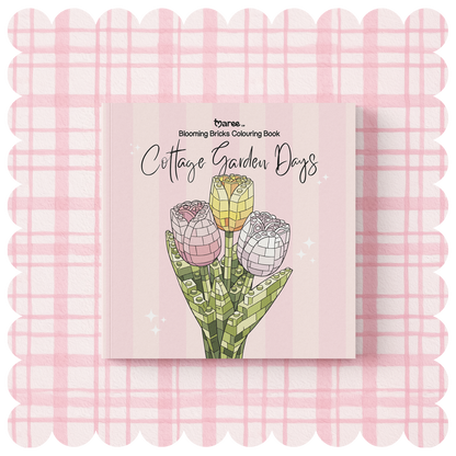Cottage Garden Days Blooming Bricks Colouring Book
