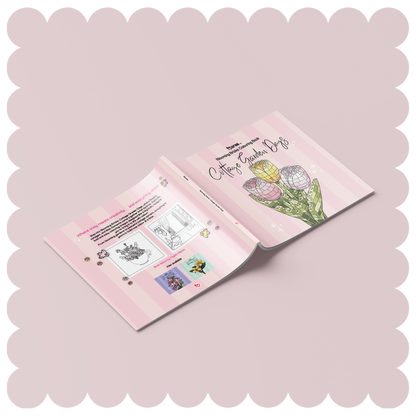 Cottage Garden Days Blooming Bricks Colouring Book