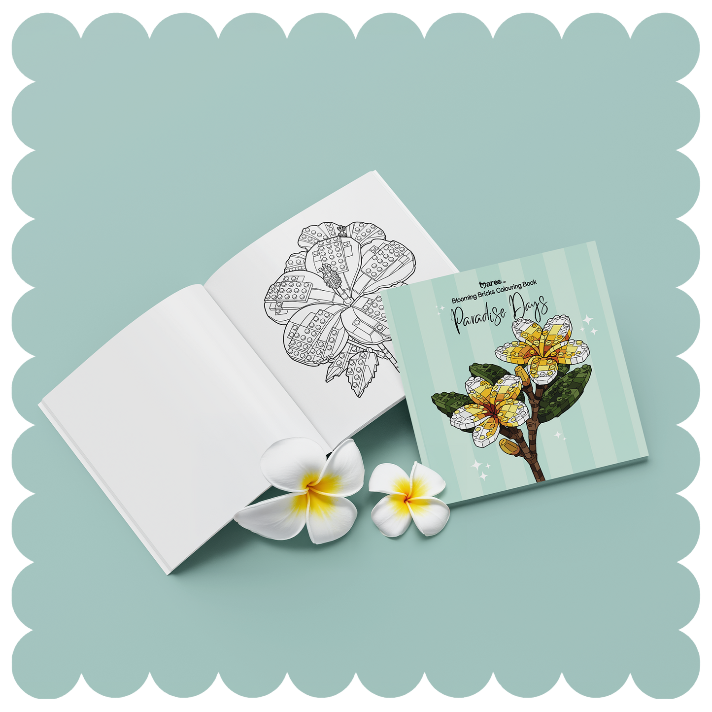 Blooming Bricks Colouring Books Bundle