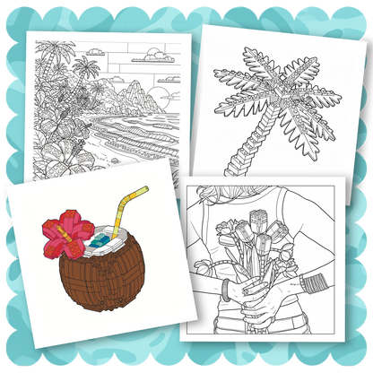 Blooming Bricks Colouring Books Bundle