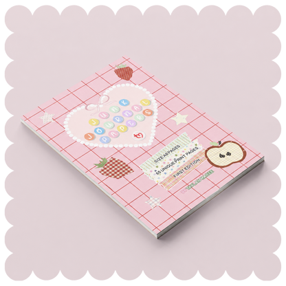 Junk Journal Papers Memopad