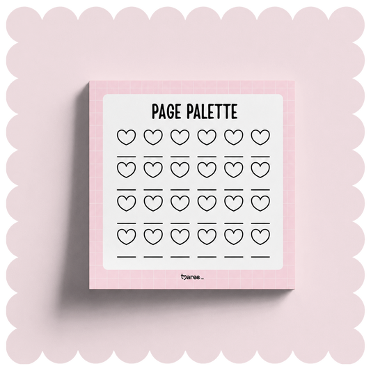Heart Page Palette (Large)