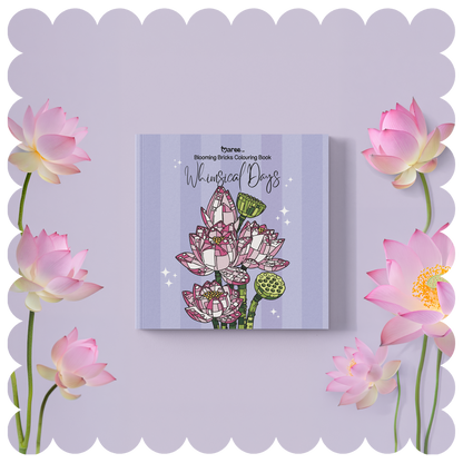 Blooming Bricks Colouring Books Bundle